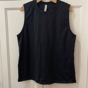 Lululemon Black Tank Top—Great Fabric & Style—Like New Condition!! Size 12